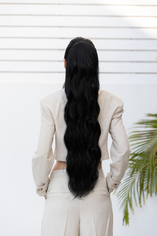Mocha Dark Brown - Ponytail Hair Extension