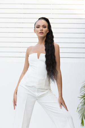 Jet Black - Ponytail Hair Extension